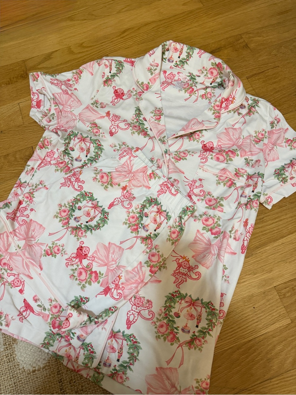 Roller Rabbit x LSF - Rosa beaux polo pajamas